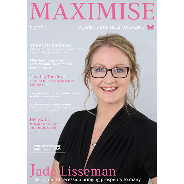 Maximise Women's Business Magazine Cover