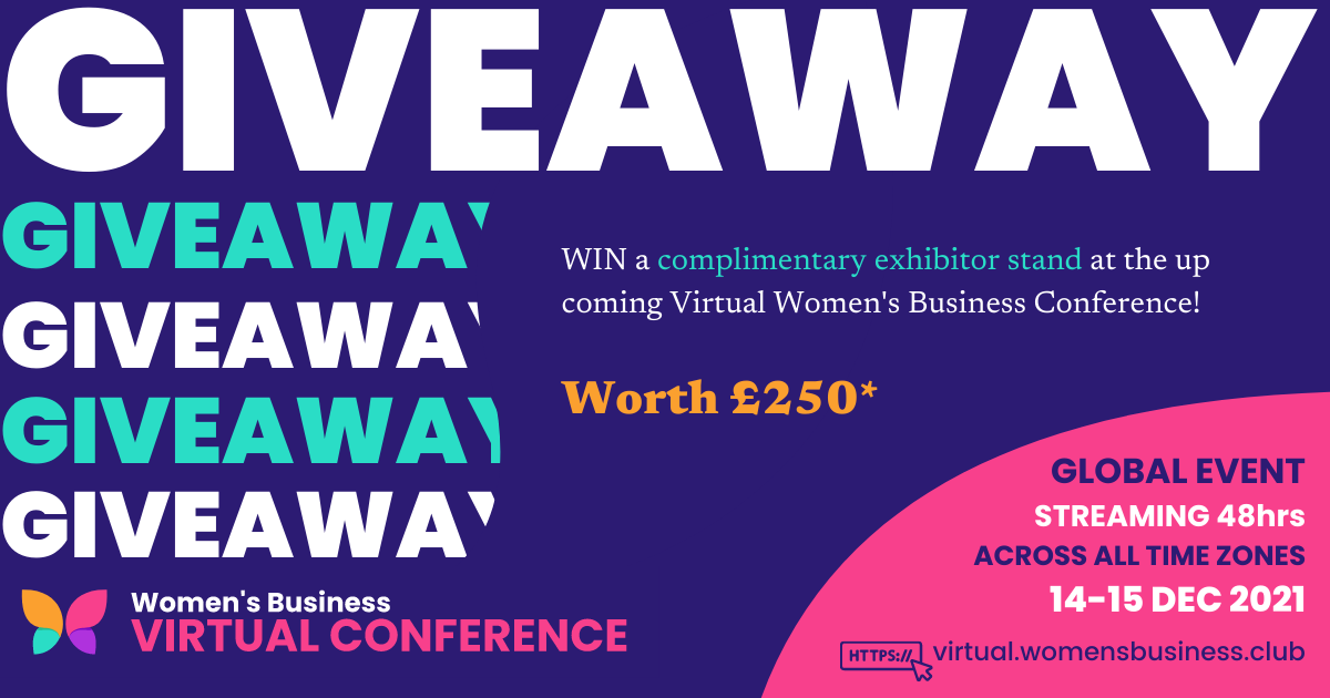 ✨ WIN an Exhibitor stand at the Virtual Women’s Business Conference
